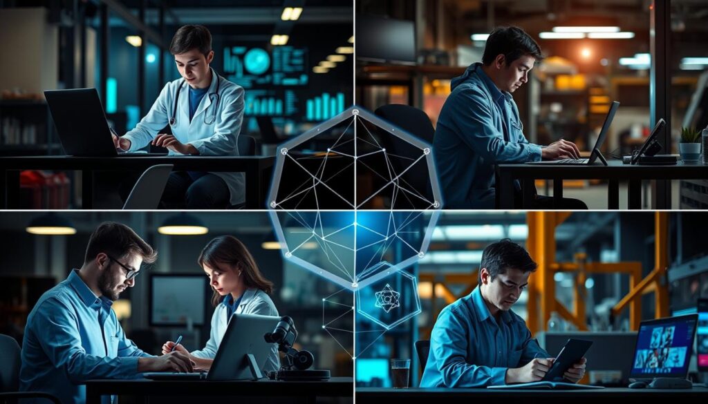 AI and human collaboration across different industries AI and human collaboration across different industries