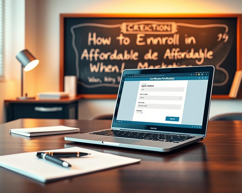 Certificate Program Enrollment Certificate Program Enrollment