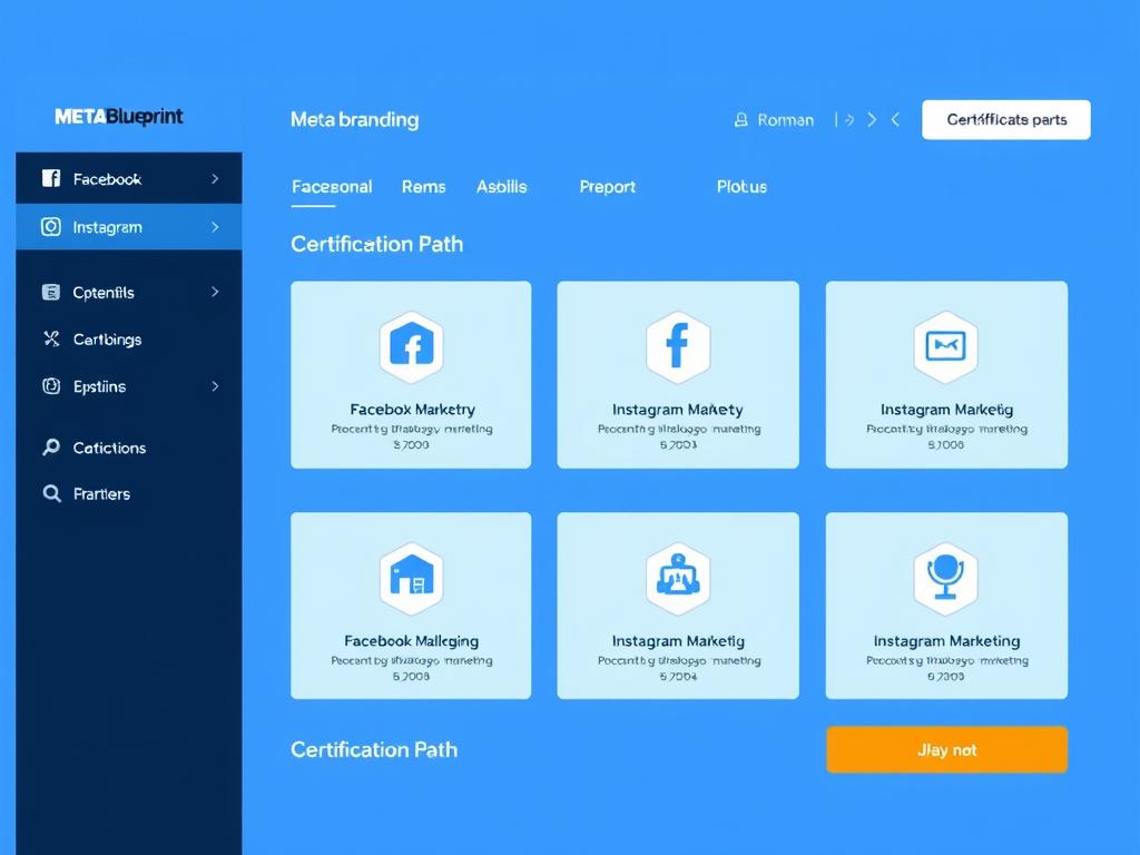 Meta Blueprint certification exam interface Meta Blueprint certification exam interface