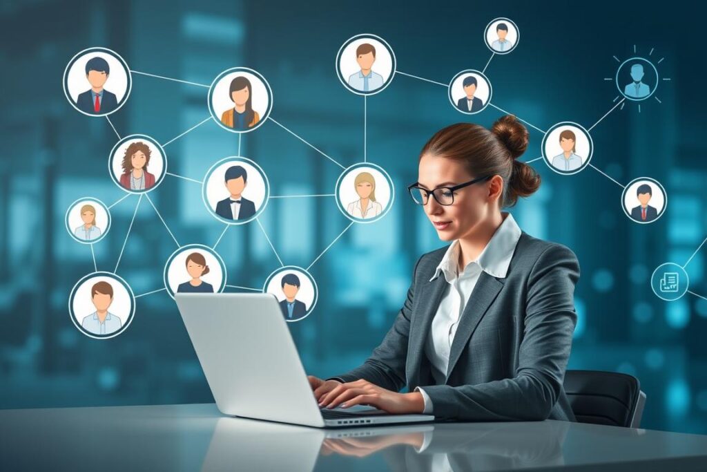 Professional networking in virtual environment Professional networking in virtual environment