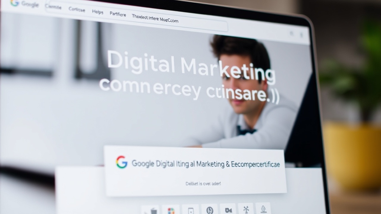 The Google Digital Marketing & E-commerce Professional Certificate