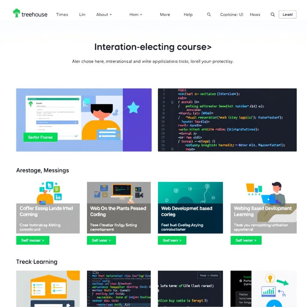 Treehouse coding and development courses Treehouse coding and development courses