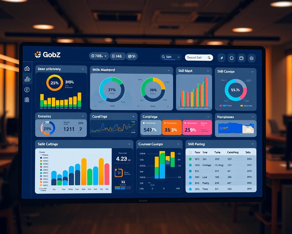 Budget tools for tracking employee skill development