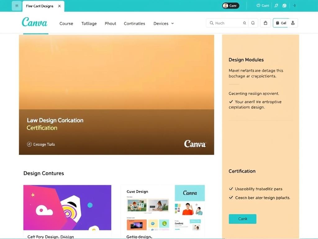 Canva Design Certification showing graphic design tools relevant for digital marketing in 2025 Canva Design Certification showing graphic design tools relevant for digital marketing in 2025