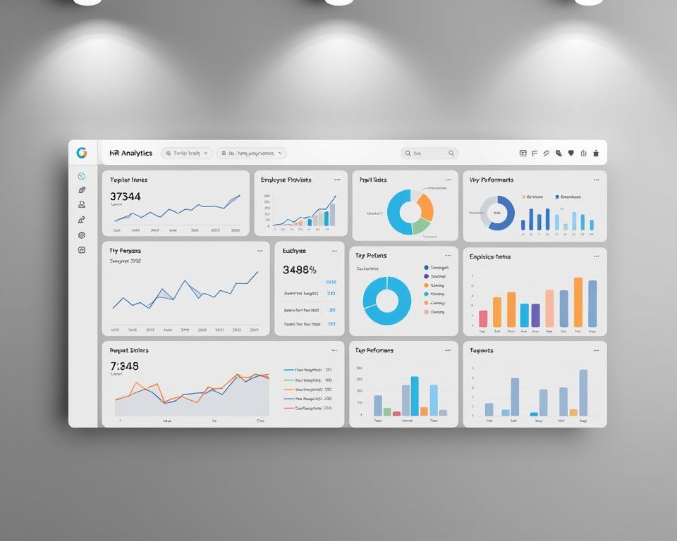 HR analytics dashboard