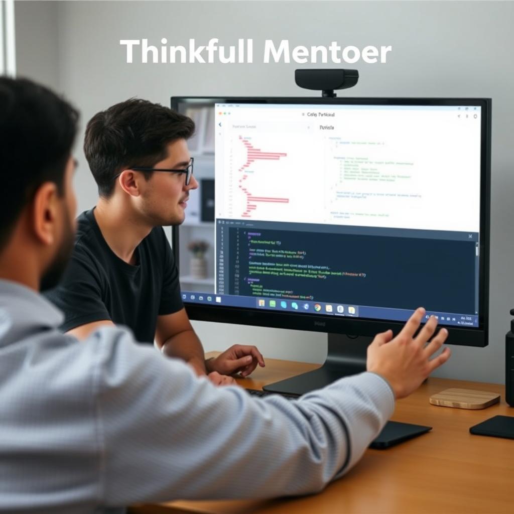 Is Thinkful worth it in 2025 - mentorship session between student and instructor
