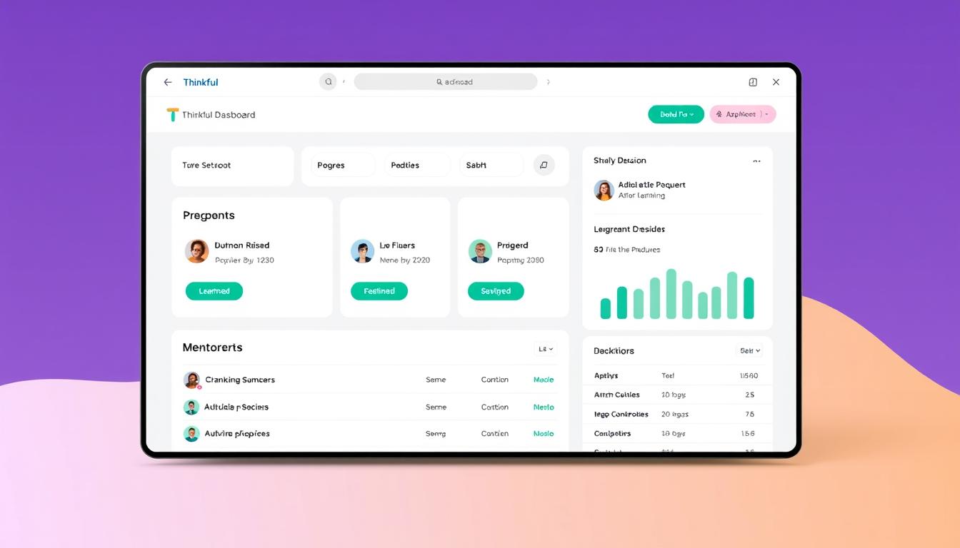 Is Thinkful worth it in 2025 - platform overview showing dashboard