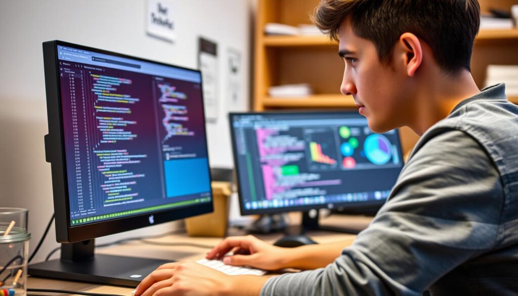Is Thinkful worth it in 2025 - student working on Thinkful platform