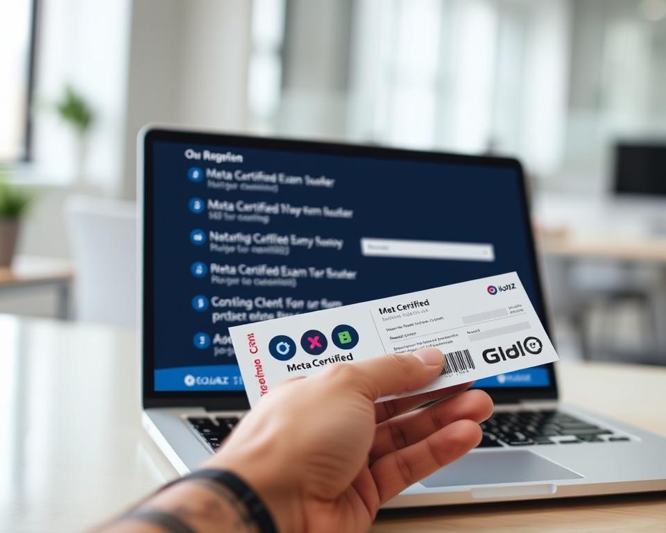 Meta Certified exam voucher redemption steps
