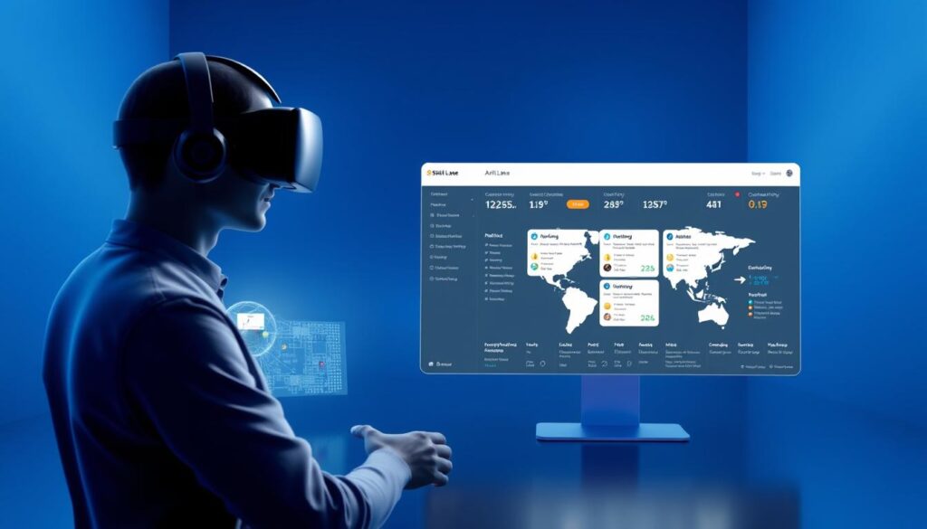 Skill Lake platform showing AR/VR learning experiences and AI competency mapping Skill Lake platform showing AR/VR learning experiences and AI competency mapping