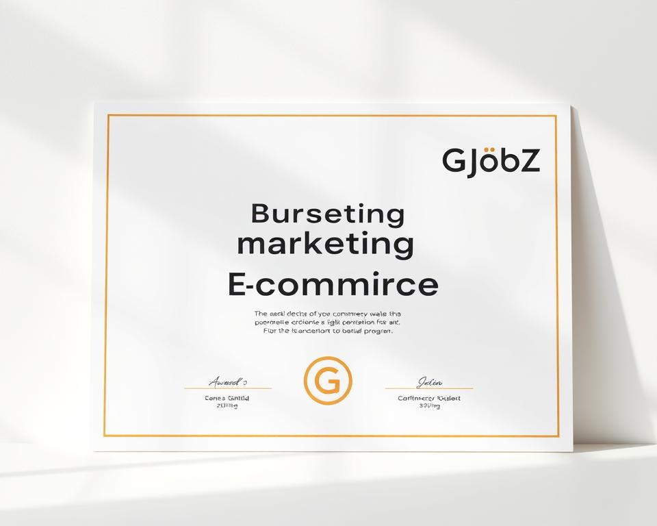 marketing e-commerce certificate