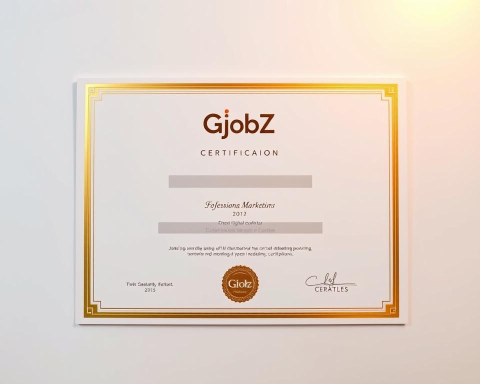 professional certificate