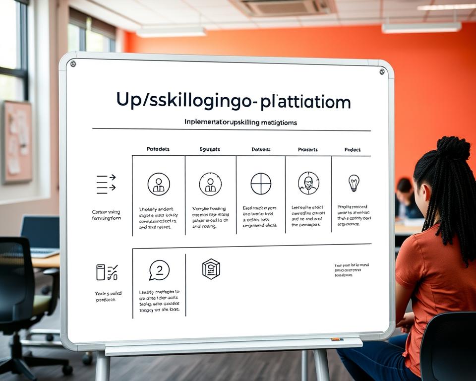Step-by-step guide for upskilling platforms