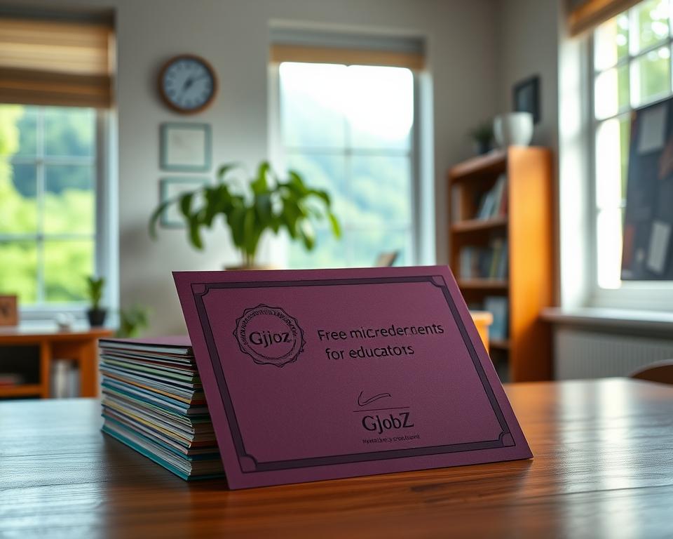 free micro-credentials for educators