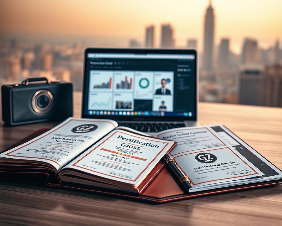 marketing portfolio credentials
