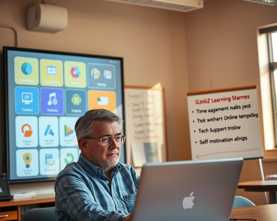 online learning challenges and solutions