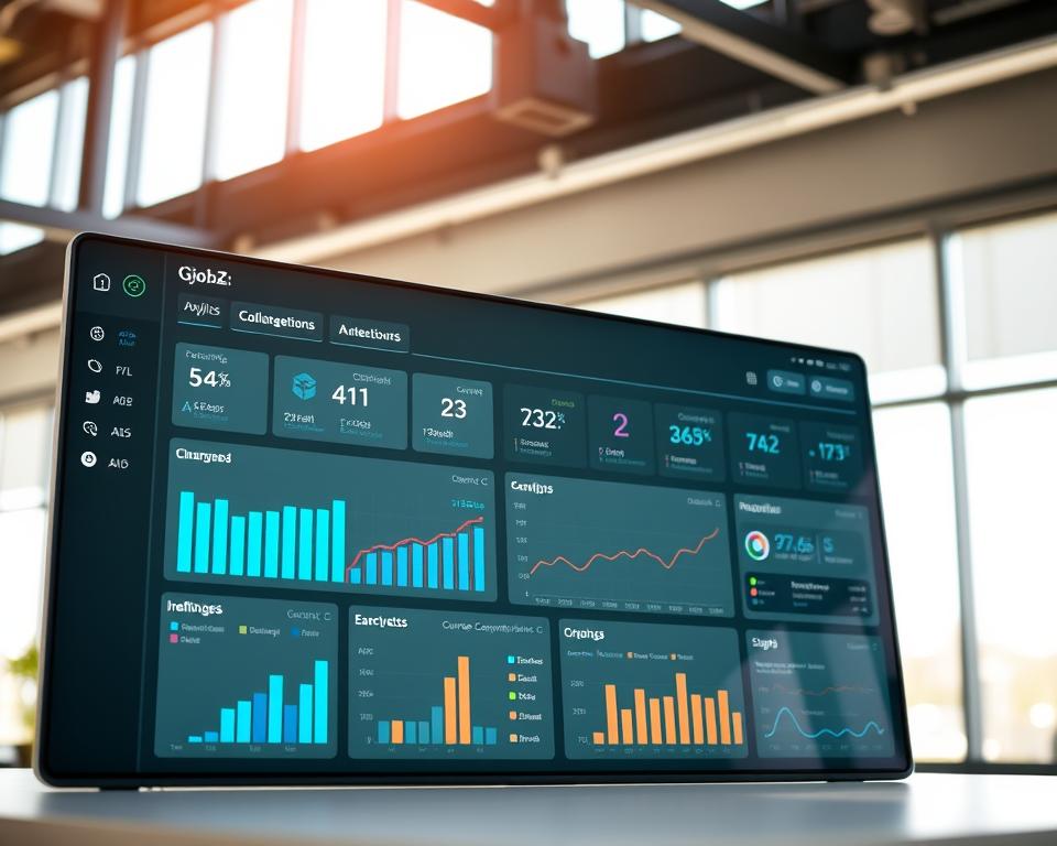 training platform analytics dashboard